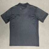 25-26 PSG Jordan Grey Black Fans Soccer jersey