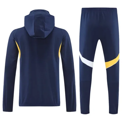 25-26 Boca Juniors Royal blue Hoodie Jacket Tracksuit