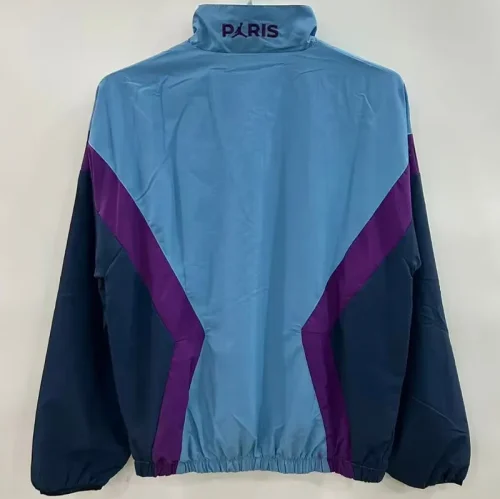 25-26 PSG Jordan Light blue Windbreaker