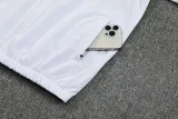 25-26 PSG White Hoodie Jacket Tracksuit