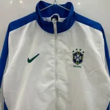 25-26 Brazil White Windbreaker