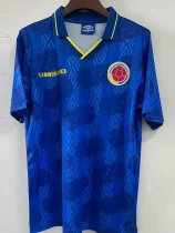 1994 Colombia Away Retro Soccer Jersey 1994 Colombia Away Retro Soccer Jersey