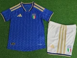 26-27 Italy Home Kids Player Version Soccer Jersey (球员童装)