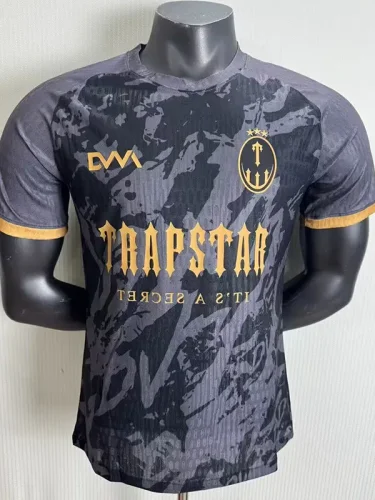 Trapstar Black Grey Casual Player Version Training shirts