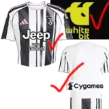 25-26 JUV Home Player Version Soccer Jersey