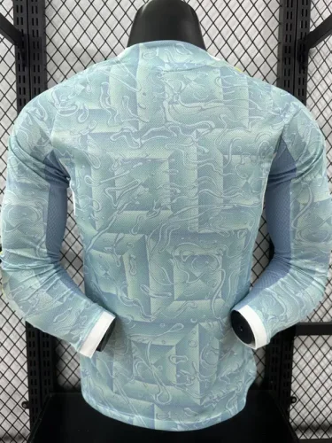 25-26 JUV Away Long Sleeve Player Version Soccer Jersey (长袖球员)