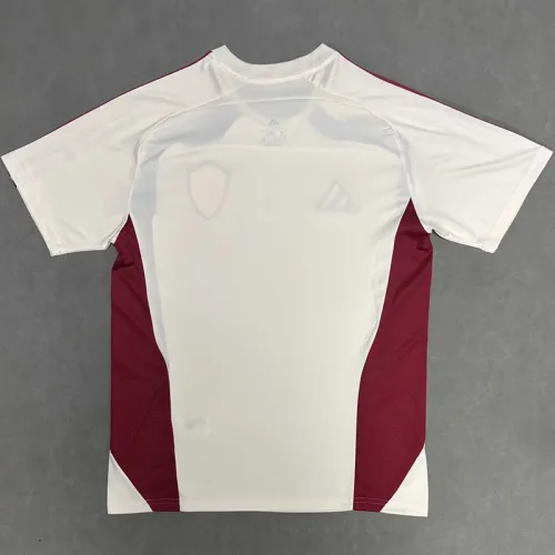 25-26 LIV Beige Red Fans Training shirts