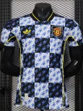 25-26 Man Utd Blue Black Special Edition Player Version Training shirts