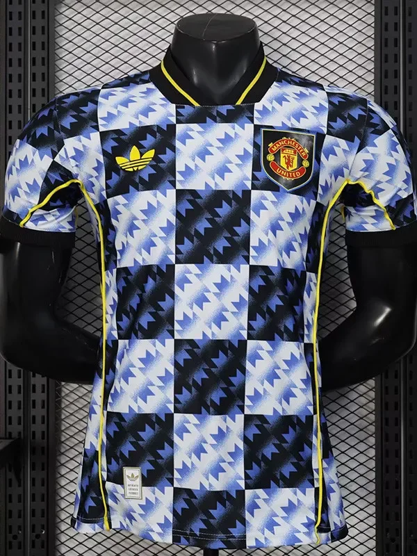 25-26 Man Utd Blue Black Special Edition Player Version Training shirts