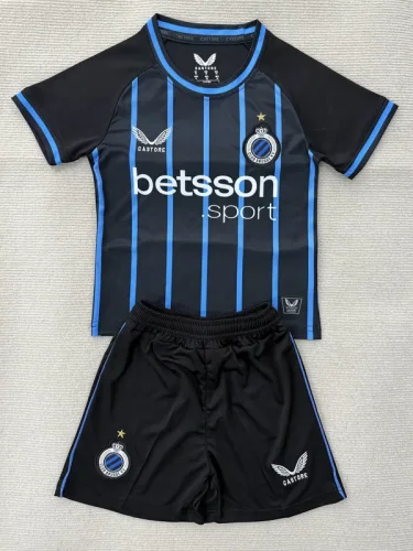 25-26 Bruges FC Home Kids Soccer Jersey