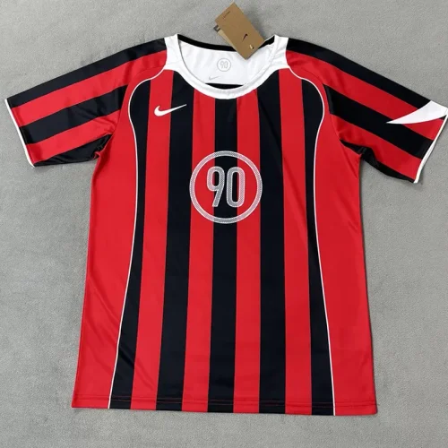 25-26 T90NK Red Black Training Shirts
