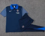25-26 PSG Royal blue Polo Tracksuit #C2569