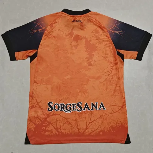 25-26 Napoli Halloween Orange Fans Soccer Jersey