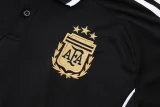 25-26 Argentina Black Polo Tracksuit #C2567