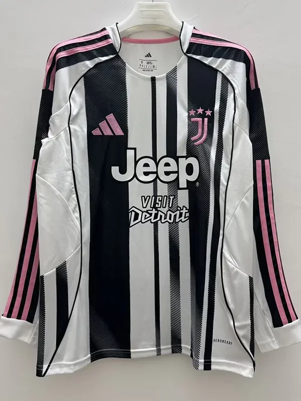 25-26 JUV Home Long Sleeve Soccer Jersey (长袖)
