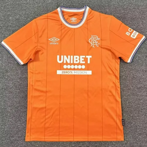 25-26 Rangers Orange Fans Soccer Jersey
