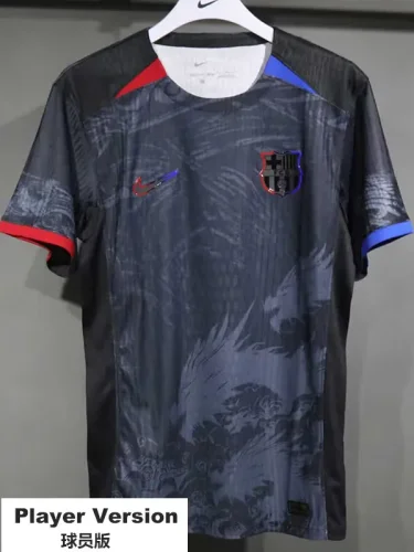 2025-26 BAR Black Special Edition Player Version Training Shirts (黑龙)