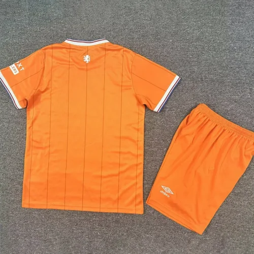 2025-26 Rangers Orange Kids Soccer Jersey
