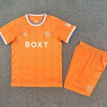 2025-26 Rangers Orange Kids Soccer Jersey 2025-26 Rangers Orange Kids Soccer Jersey