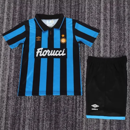 1992-1994 INT Home Kids Retro Soccer Jersey