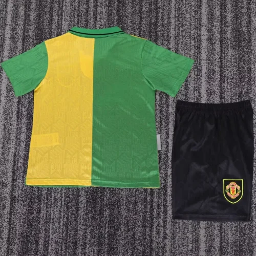 1992-1994 Man Utd Away Kids Retro Soccer Jersey