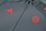 2025-26 Bayern Gray Jacket Tracksuit