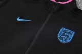 2025-26 England Black Jacket Tracksuit