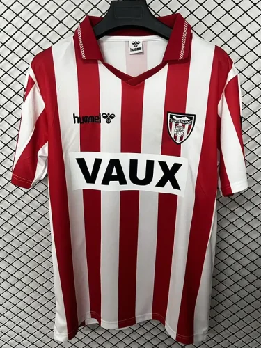 1991 Sunderland Home Retro Soccer Jersey