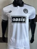 2025 Ad Oasis Joint Edition #25 Player Version White Polo Short Sleeve (黑边)