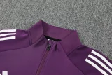 2025-26 Man Utd Purple Jacket Tracksuit