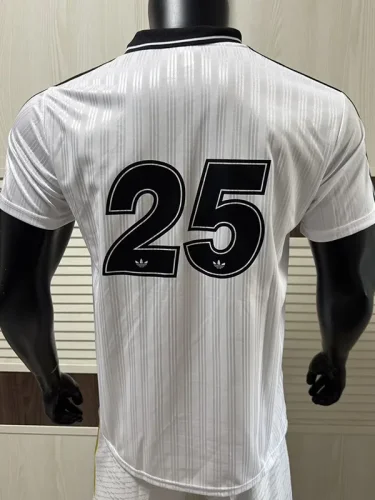 2025 Ad Oasis Joint Edition #25 Player Version White Polo Short Sleeve (黑边)