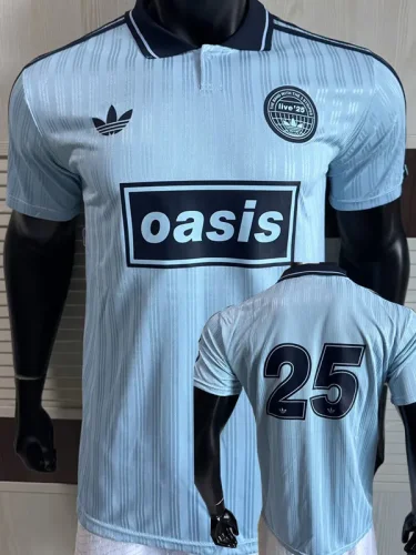 2025 Ad Oasis Joint Edition #25 Player Version Blue Polo Short Sleeve