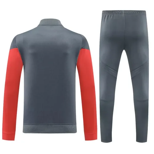 2025-26 Bayern Gray Jacket Tracksuit