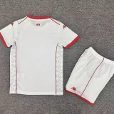 2025-26 Tunisia Away Kids Soccer Jersey
