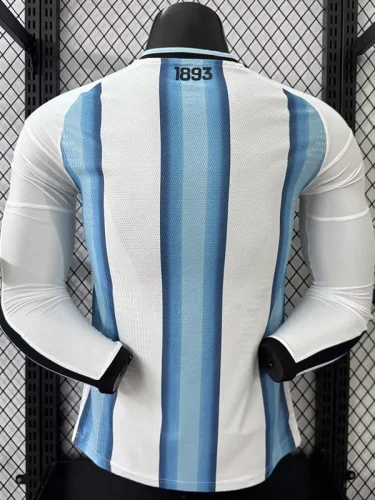 2026-27 Argentina Home Long Sleeve Player Version Soccer Jersey (长袖球员)