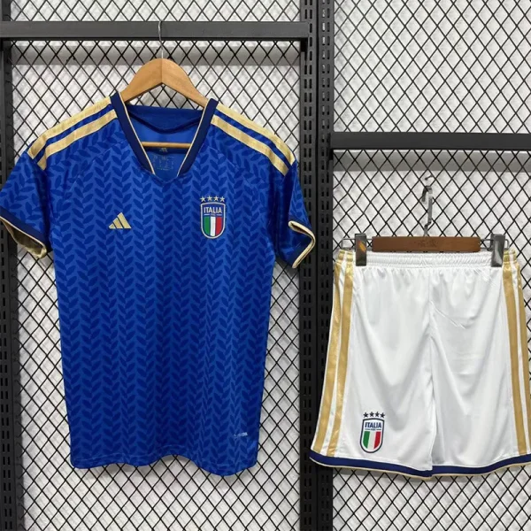 26-27 Italy Home Kids Soccer Jersey
