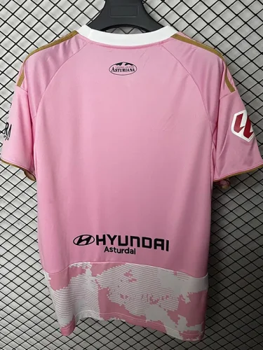 2025-26 Real Oviedo Pink Fans Soccer Jersey