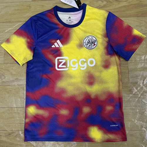 2025-26 Ajax Blue Yellow Red Special Edition Training shirts