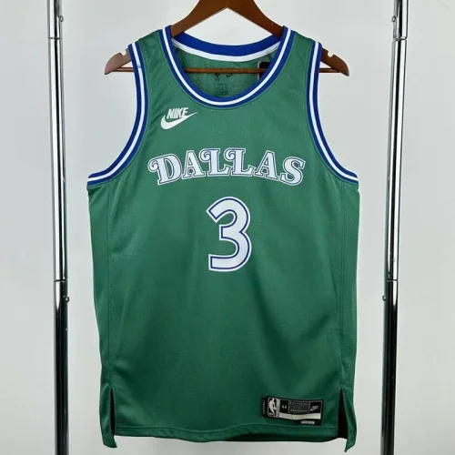 2025-26 Dallas Mavericks DAVIS #3 Green Retro Top Quality Hot Pressing NBA Jersey