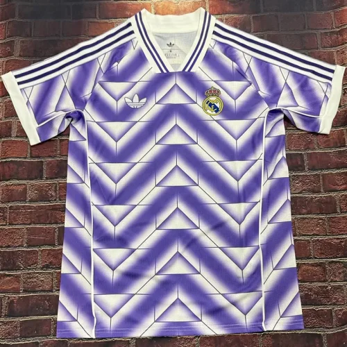 2025-26 RMA Purple Special Edition Fan Training Shirts