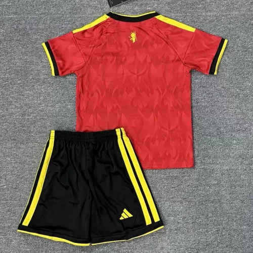2026-27 Belgium Home Kids Soccer Jersey