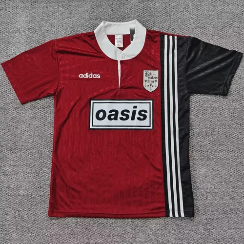 2025 Ad Oasis Joint Edition Red Black Polo Short Sleeve