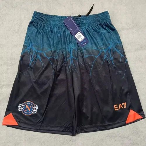 2025-26 Napoli Black Blue Shorts Pants