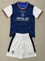 2025-26 Luton Town Away Kids Soccer Jersey