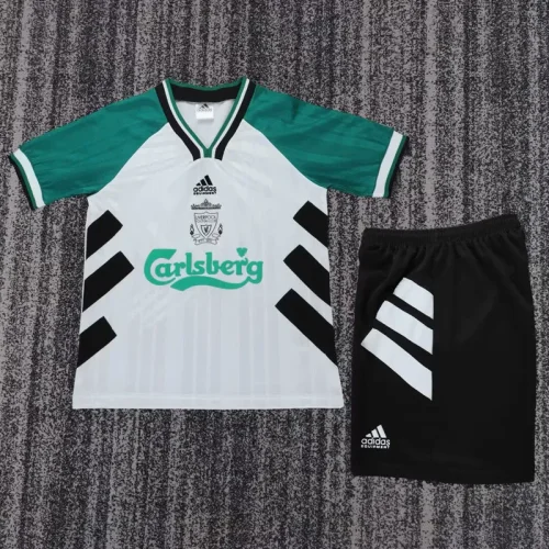 1993-1995 LIV Away Kids Retro Soccer Jersey