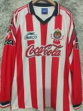 1998 Chivas Home Long Sleeve Retro Soccer Jersey (长袖)