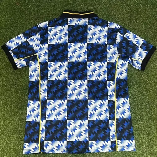 2025-26 Man Utd Blue Black Special Edition Fans Training shirts
