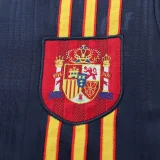 1996 Spain Away Kids Retro Soccer Jersey