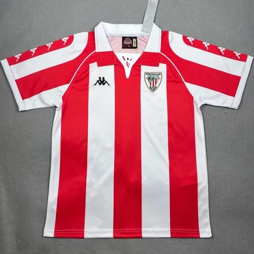 1998-1999 Bilbao Home Retro Soccer Jersey