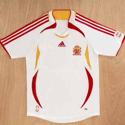 2006 Spain Away Retro Soccer Jersey